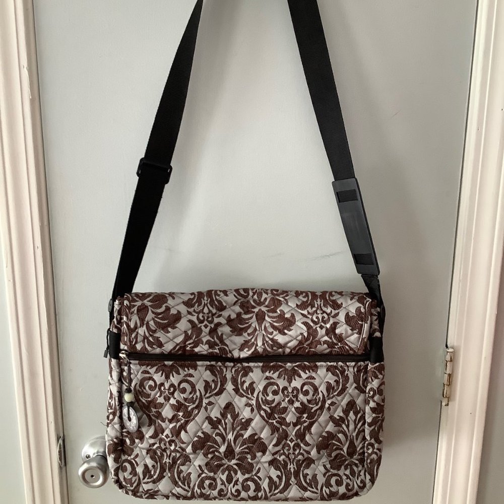 Big Sky Shang Hai Messenger Bag Robins Egg Blue  - Picture 3 of 3
